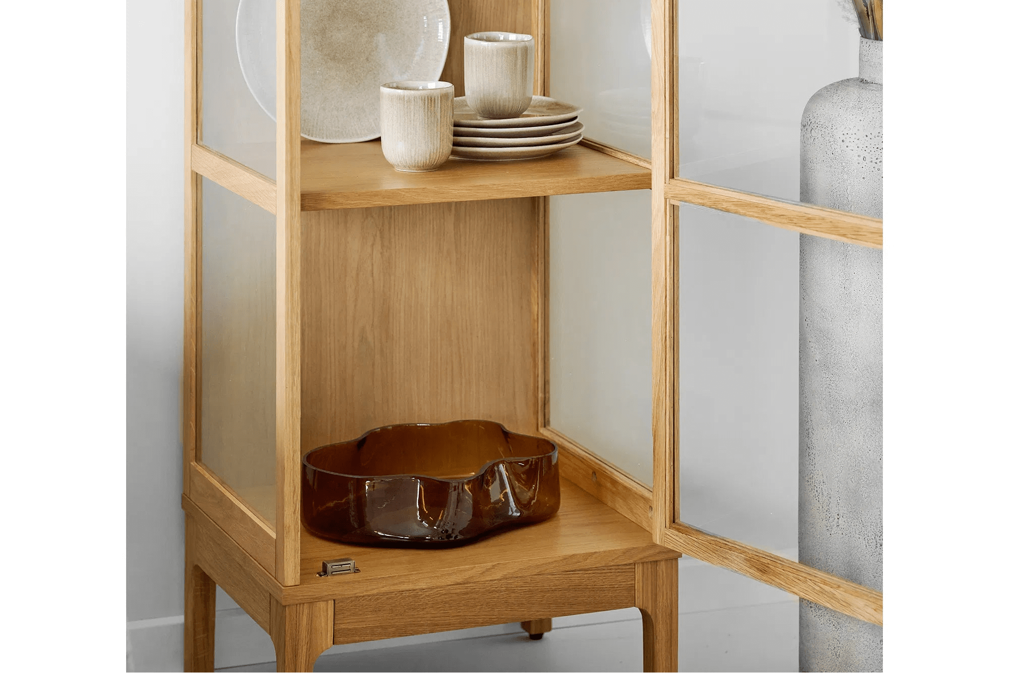 Tablett Havrina - aus Glas gemaach