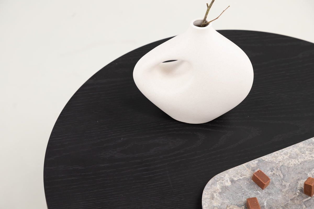 Couchtisch Allan - mat Holzoptik