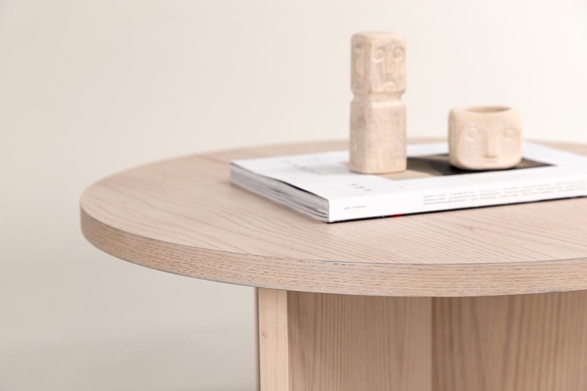 Couchtisch Allan - mat Holzoptik