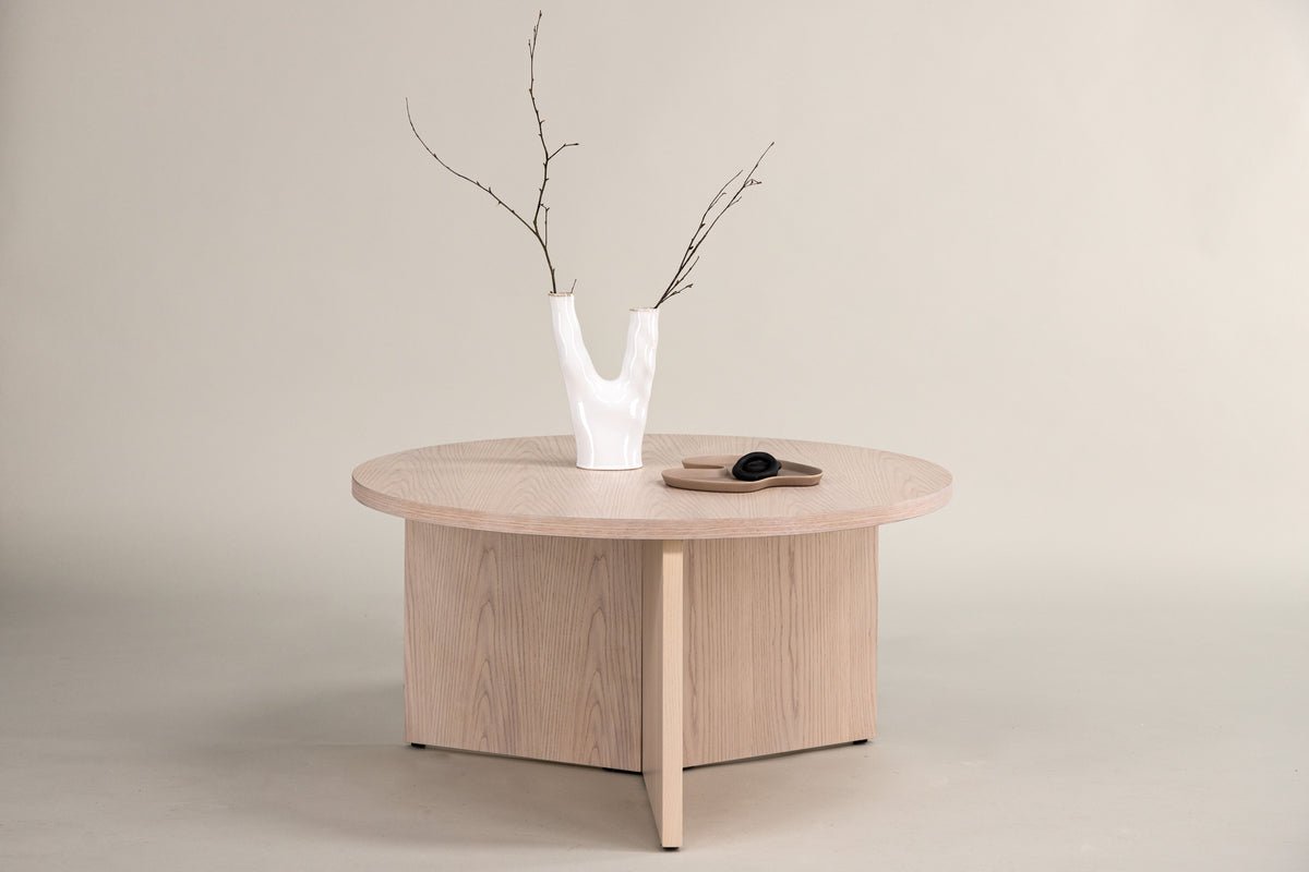 Couchtisch Allan - mat Holzoptik