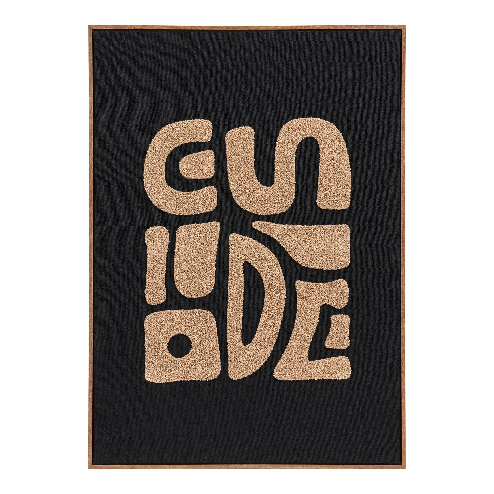 Poster Tjorena – Illustratioun mat Rahmen