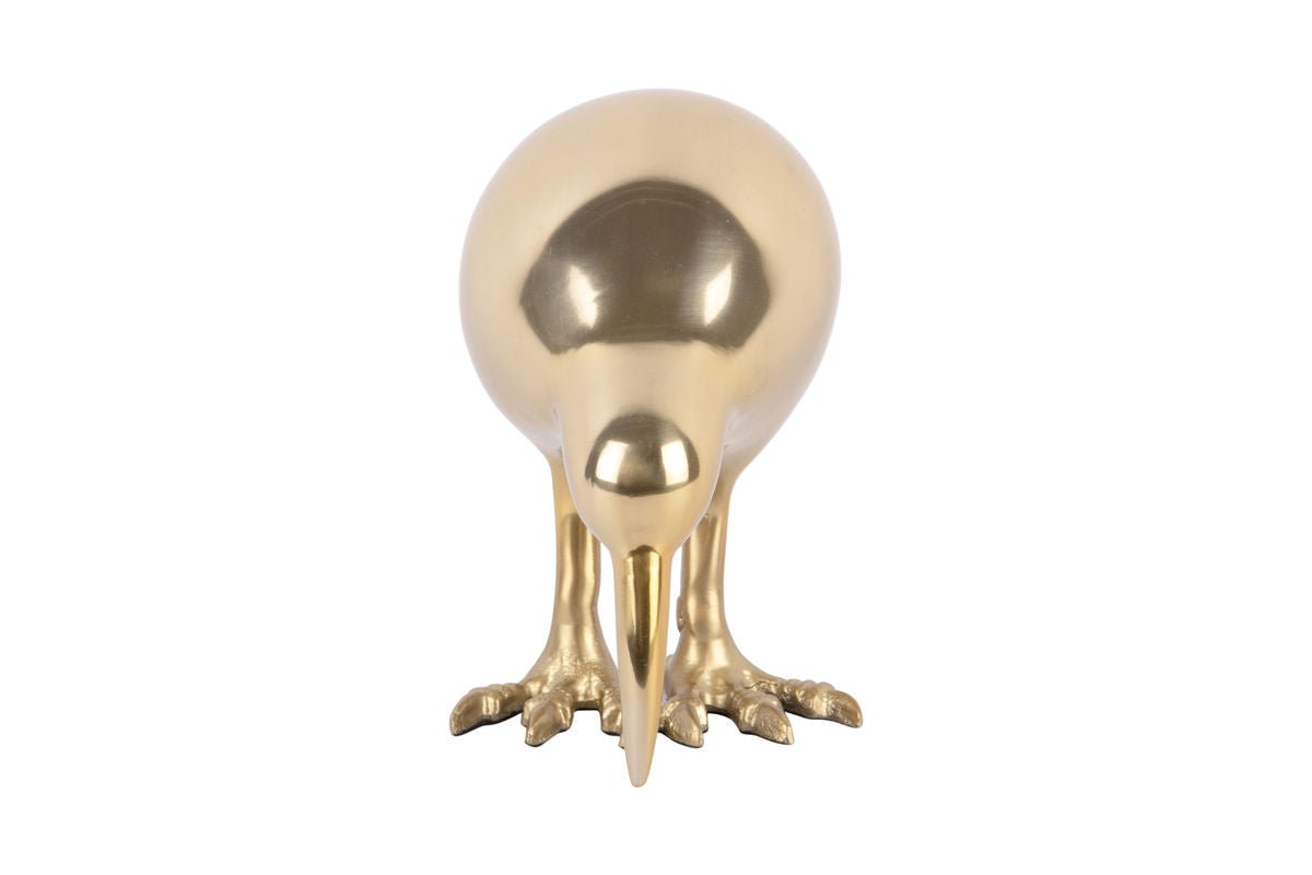 Statue „Kiwi Bird“ – Metall in Goldoptik