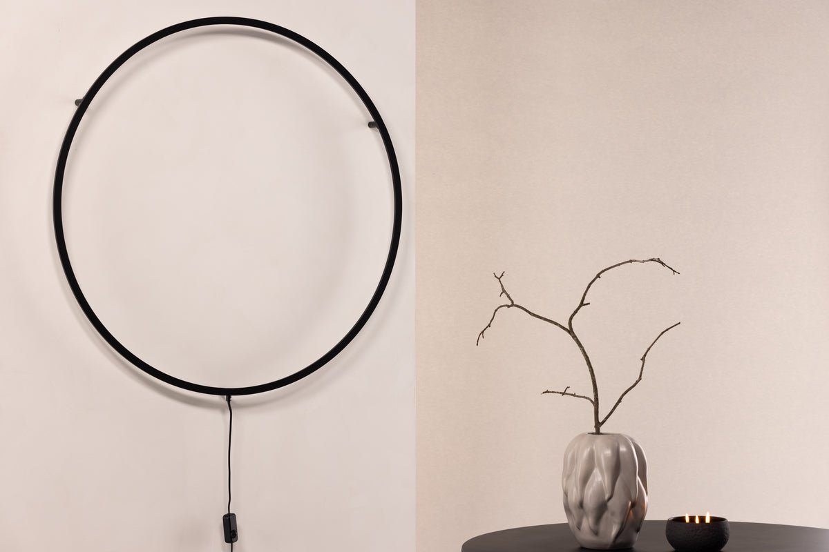 Wandluucht „Noel" – Eenzegaartegt ronn Design mat LEDs