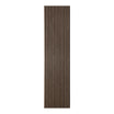 Akustikpaneele Walnuss 240×60cm (Set vun 2)