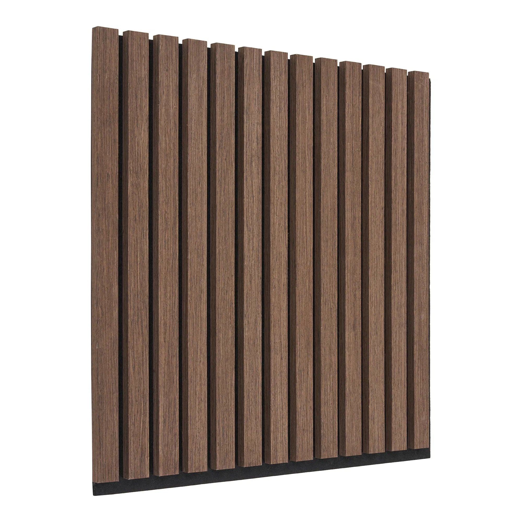 Akustikpaneele Walnuss 52×52cm (Set vun 2)