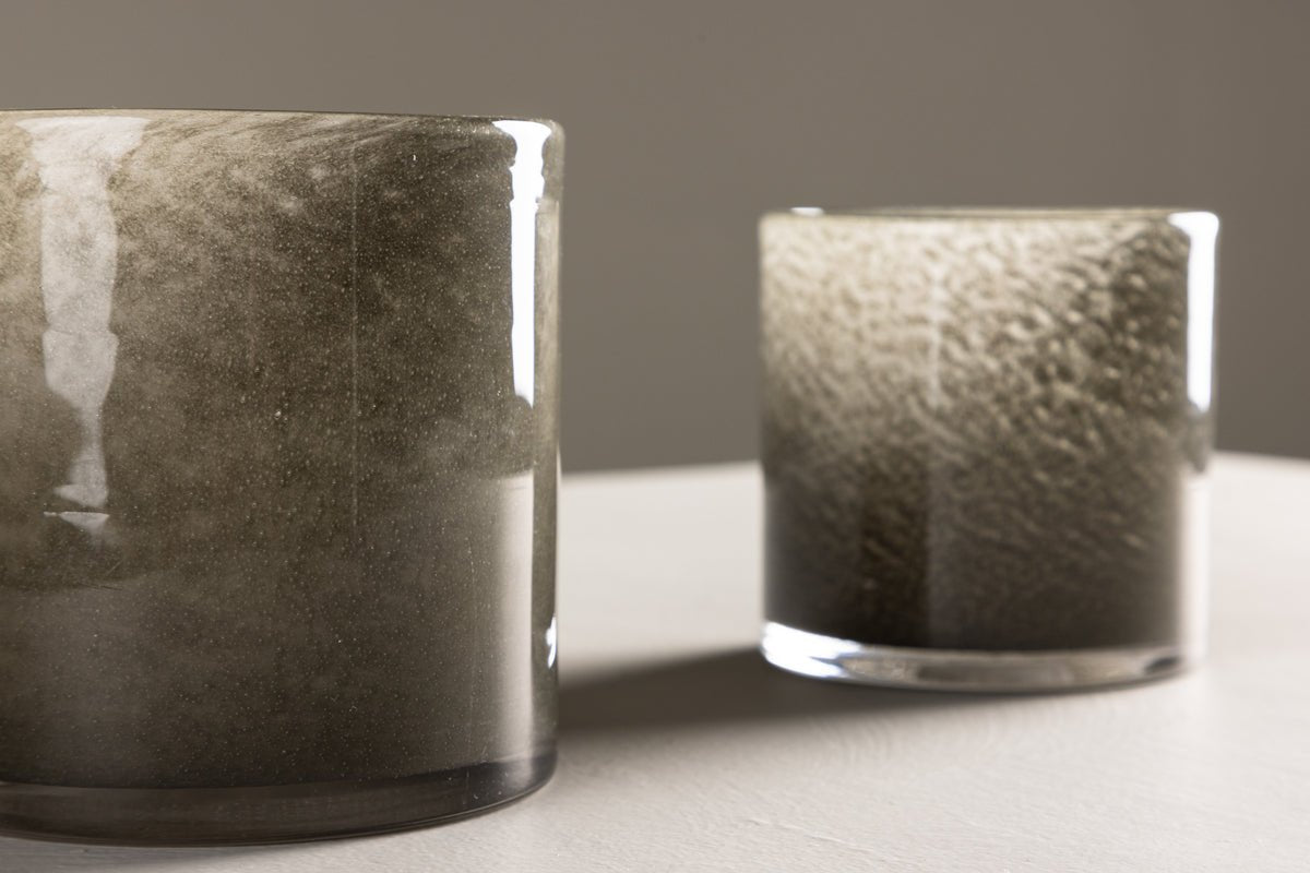 Laterne Eddie - Laterne aus Glas in verschiedenen Farben