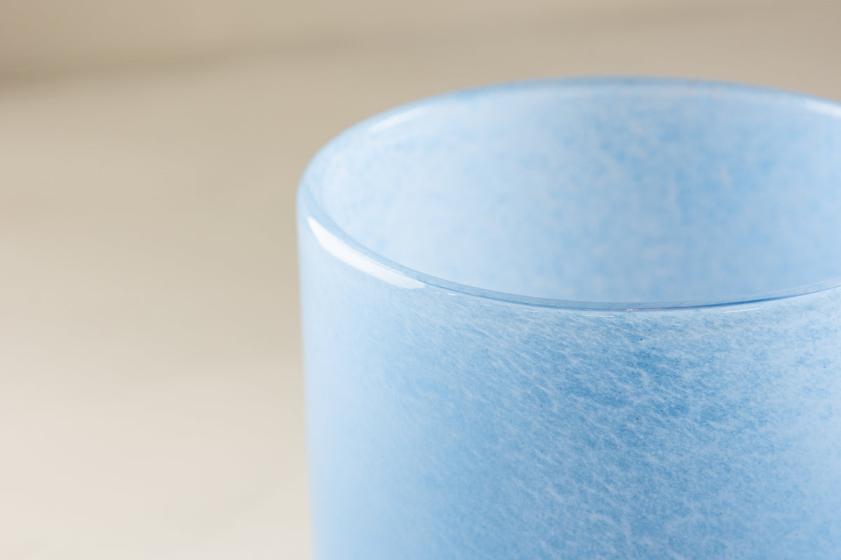 Laterne Eddie - Laterne aus Glas a verschiddene Faarwen