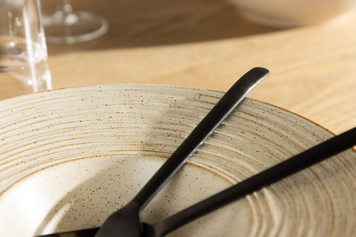 Schalen Klara - 2er Set aus Keramik mat héichwäerteger Glasur