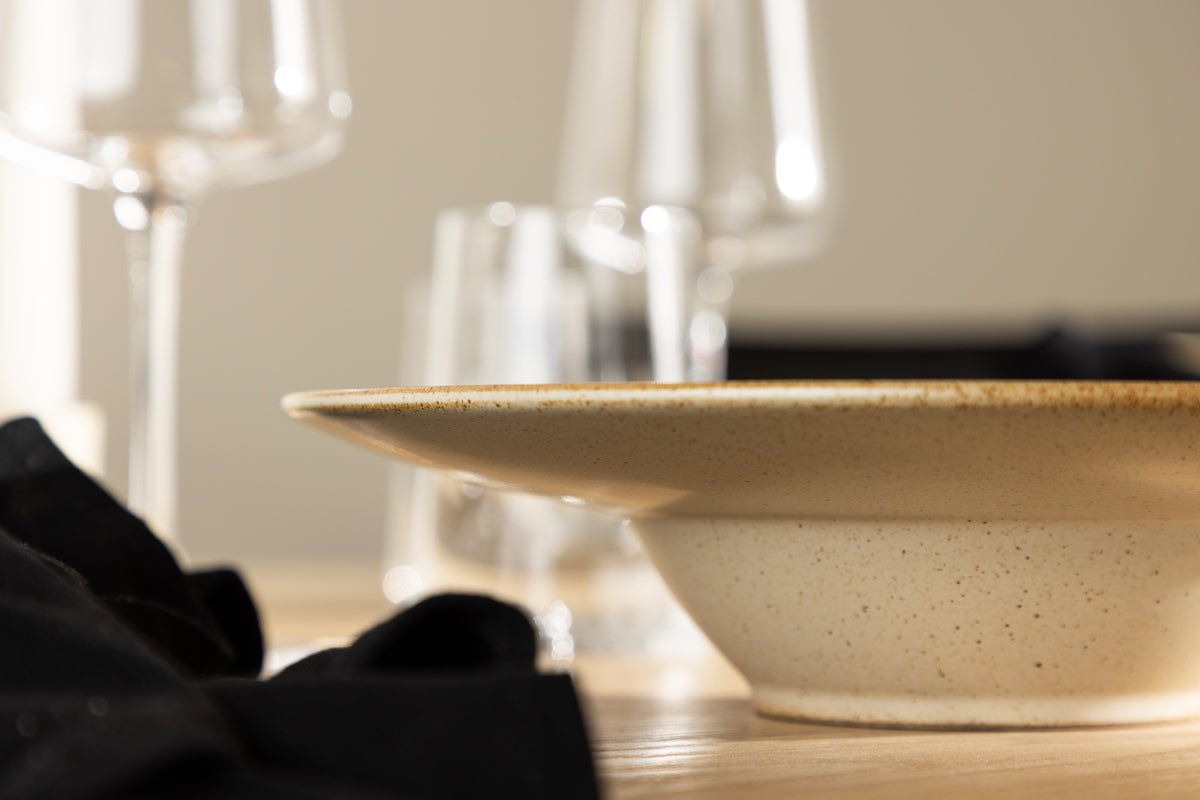 Schalen Klara - 2er Set aus Keramik mat héichwäerteger Glasur