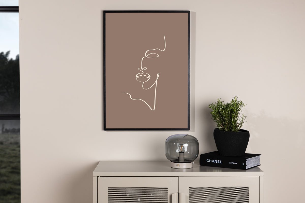 Poster Sensual aus héichwäertegem Pabeier