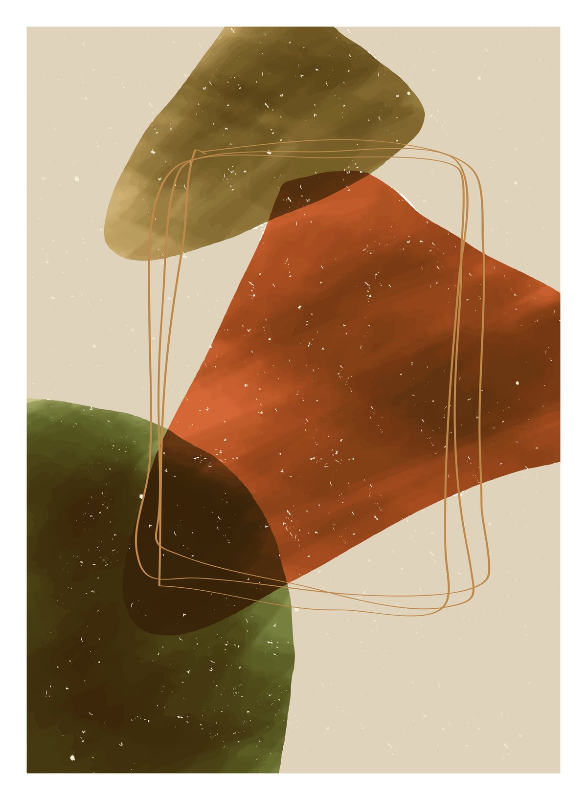 Poster Square Line aus hochwertigem Papier