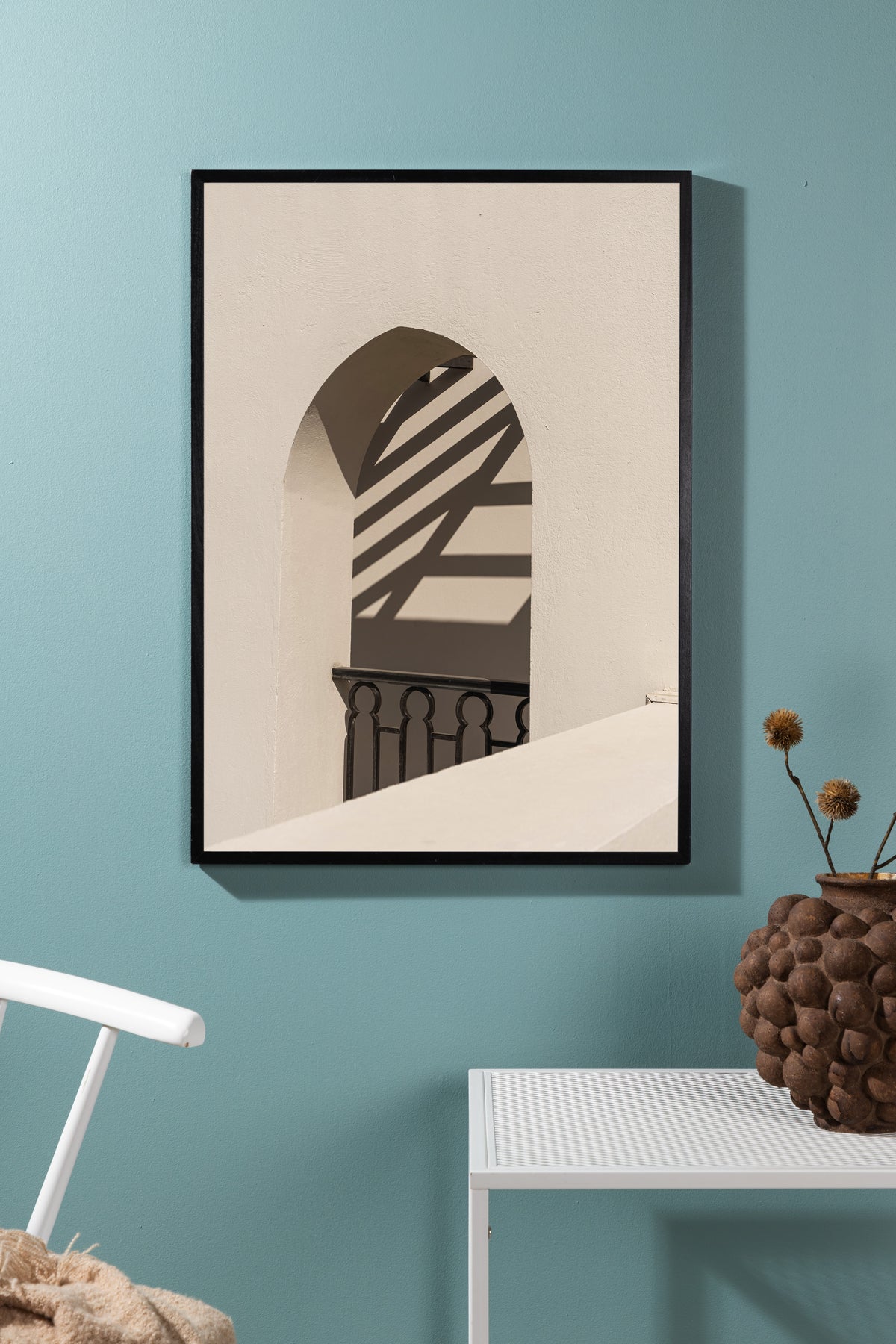 Poster Lichtblick aus héichwäertegem Pabeier