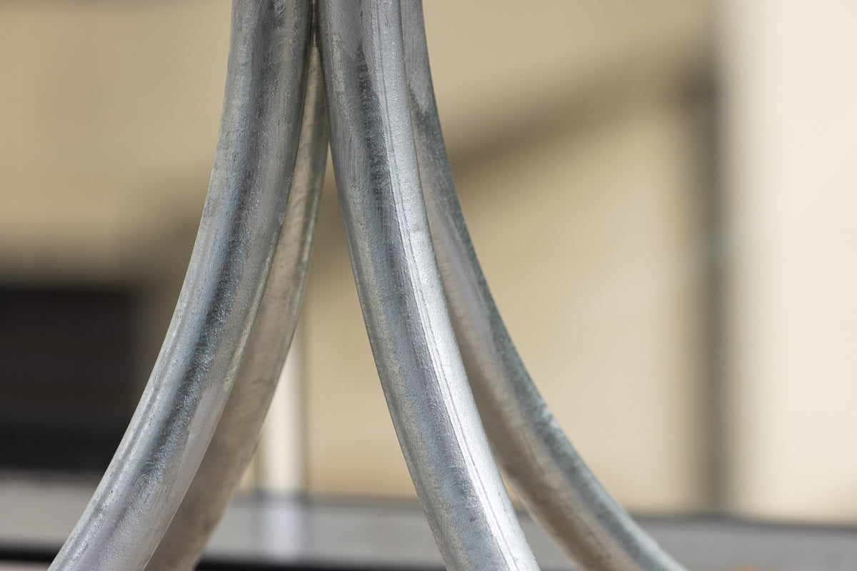 Kaffeetisch Helga - Ø65 mit Tischplatte in Natur-Optik