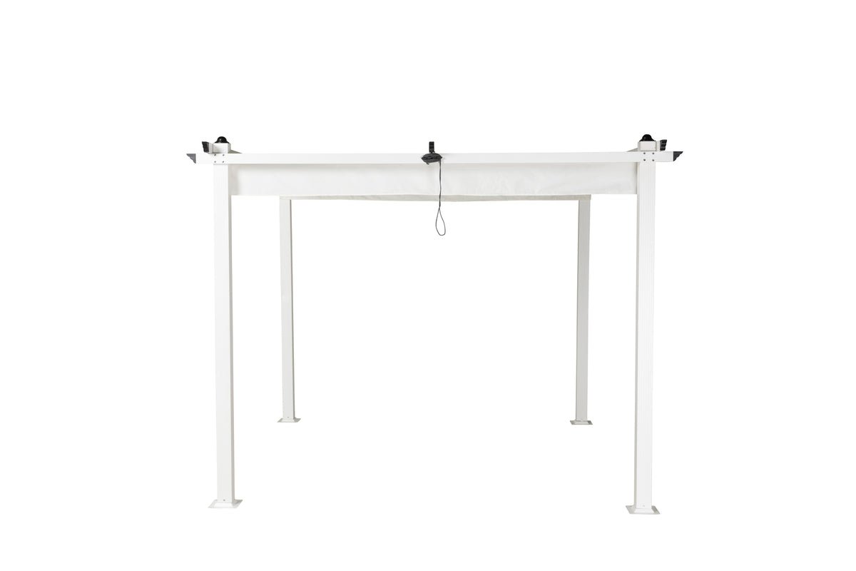 Gaartpavillon Cleo - mat wäissem Polyesterdach