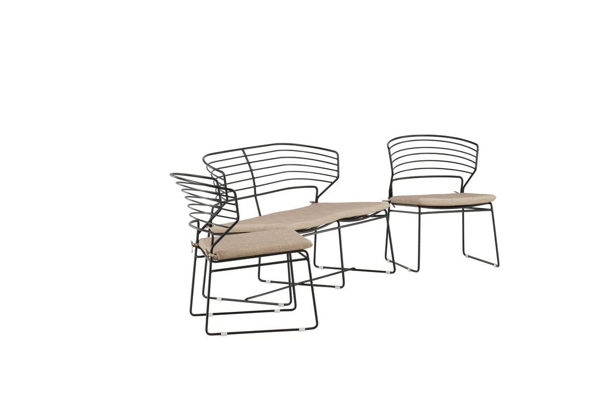 Gaart-Sëtzgrupp Blueberry - inklusiv gro Këssen