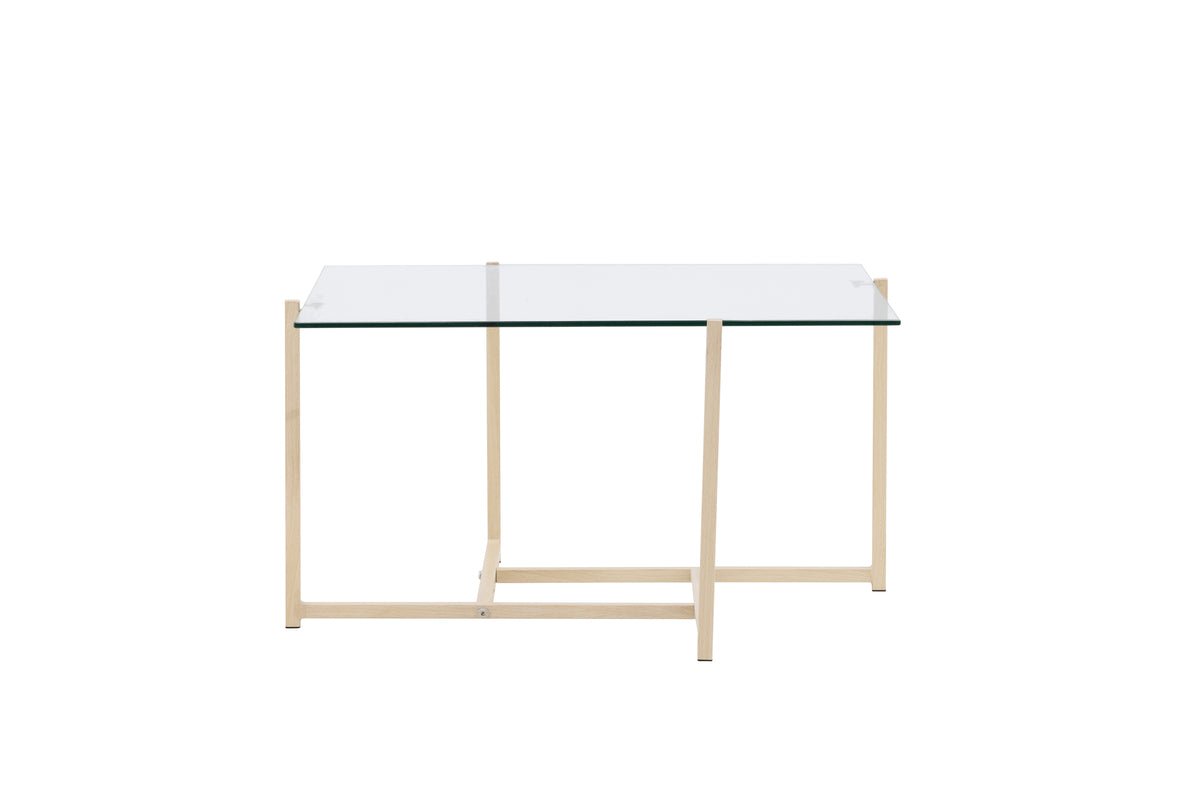 Couchtisch Donna - mat Glas-Tischplacke