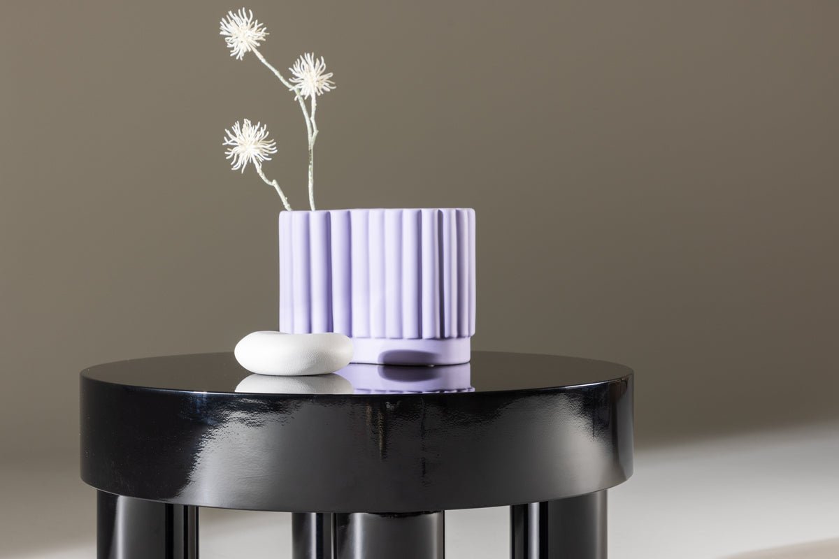 Couchtisch/Beistelltisch Maron - a glänzendem Schwaarz