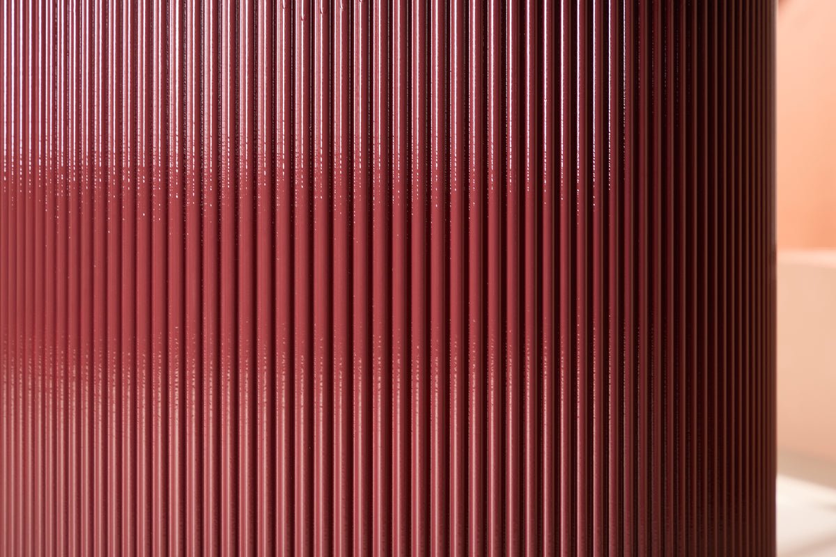 Esstisch Arden – Ronder Esstisch a Burgunderroudeg (Ø 110 cm)