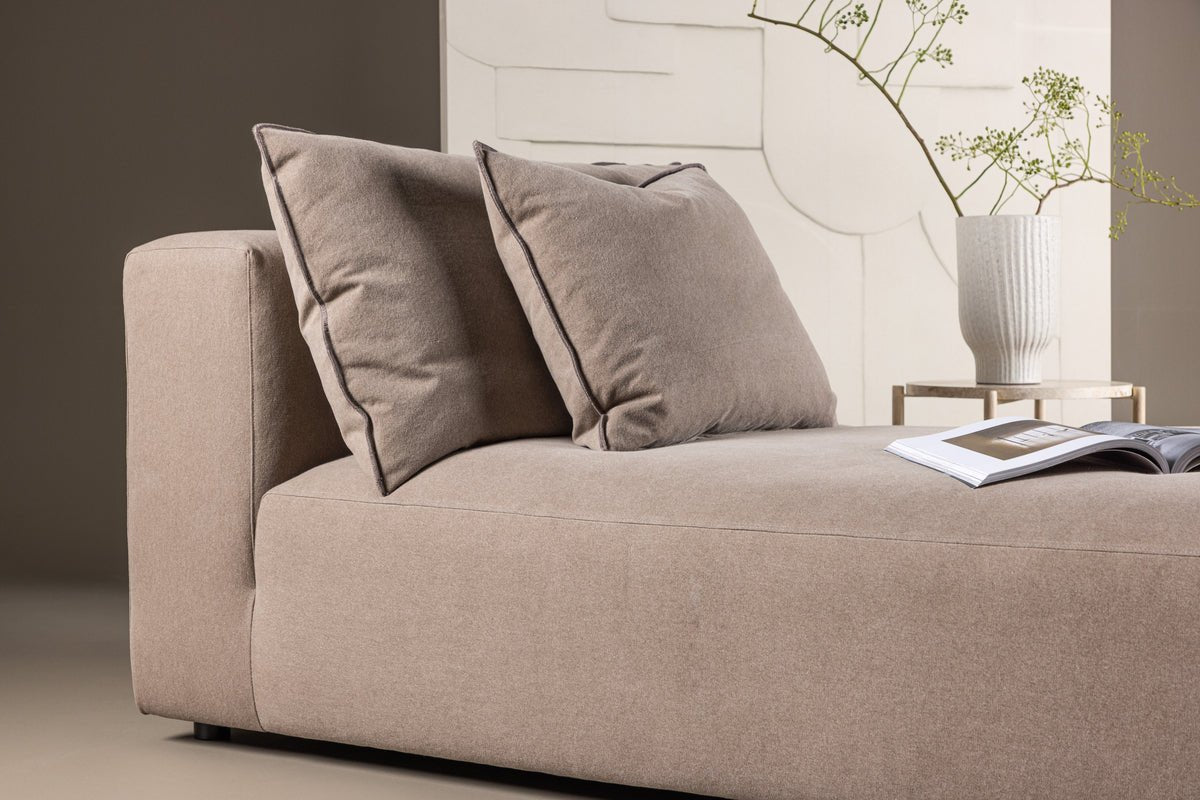 Designer Lounge Sessel Lanzia – Brong mat Leinenoptik