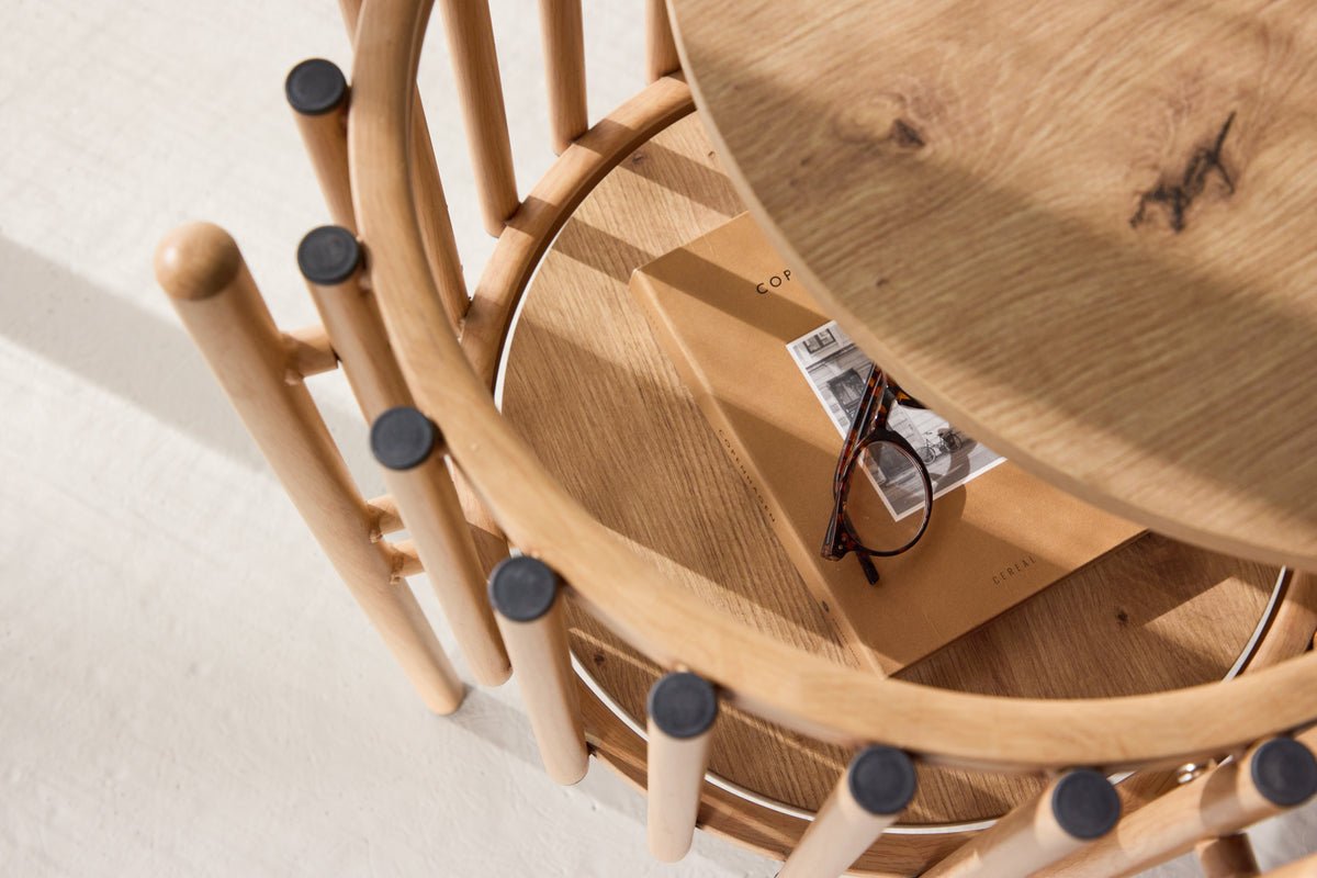 Beistelltisch Rubius – a Holzoptioun