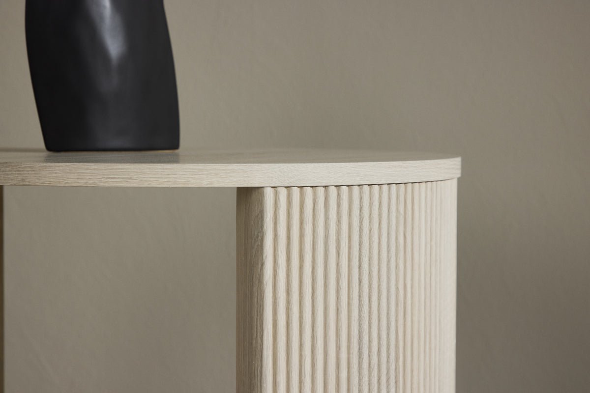 Couchtisch Rouven - mat geriffeltem Korpus