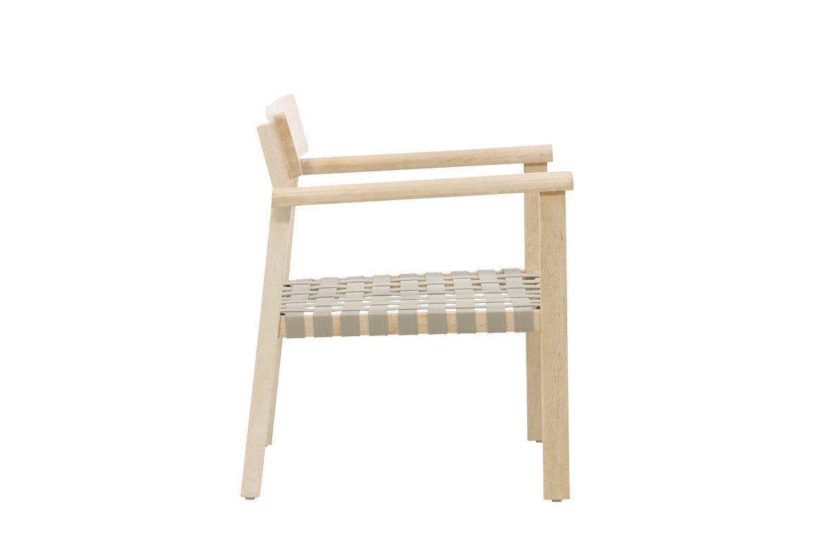 Sëtzléng Olympia - aus Mangoholz a Polyester a Naturfaarf