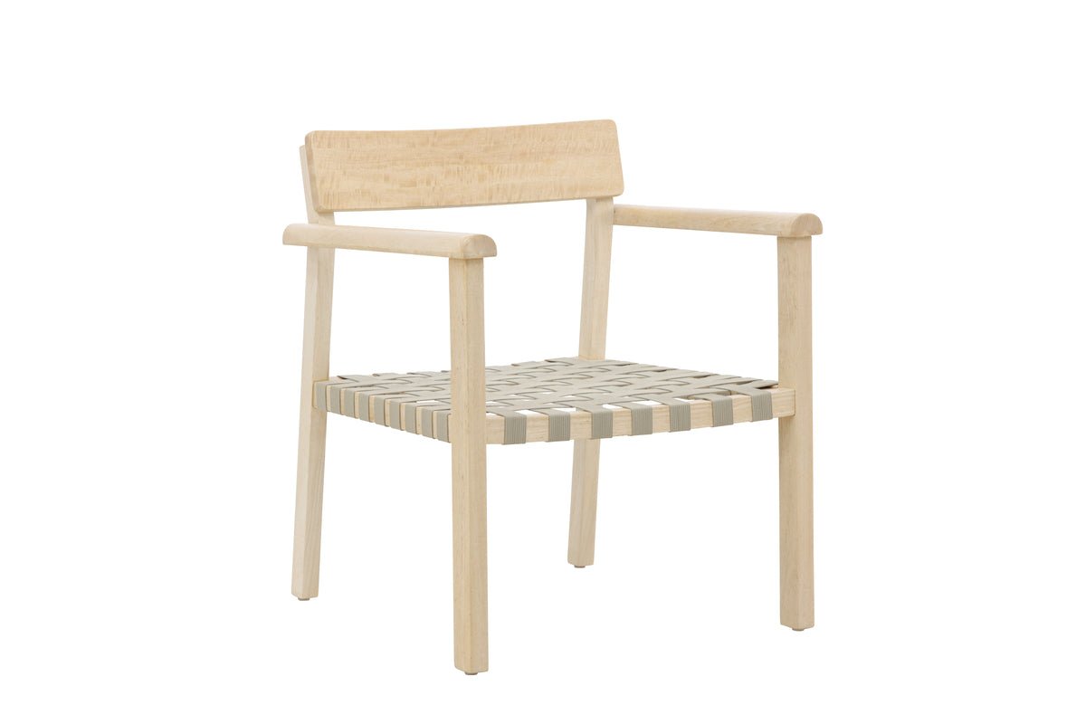 Sëtzléng Olympia - aus Mangoholz a Polyester a Naturfaarf