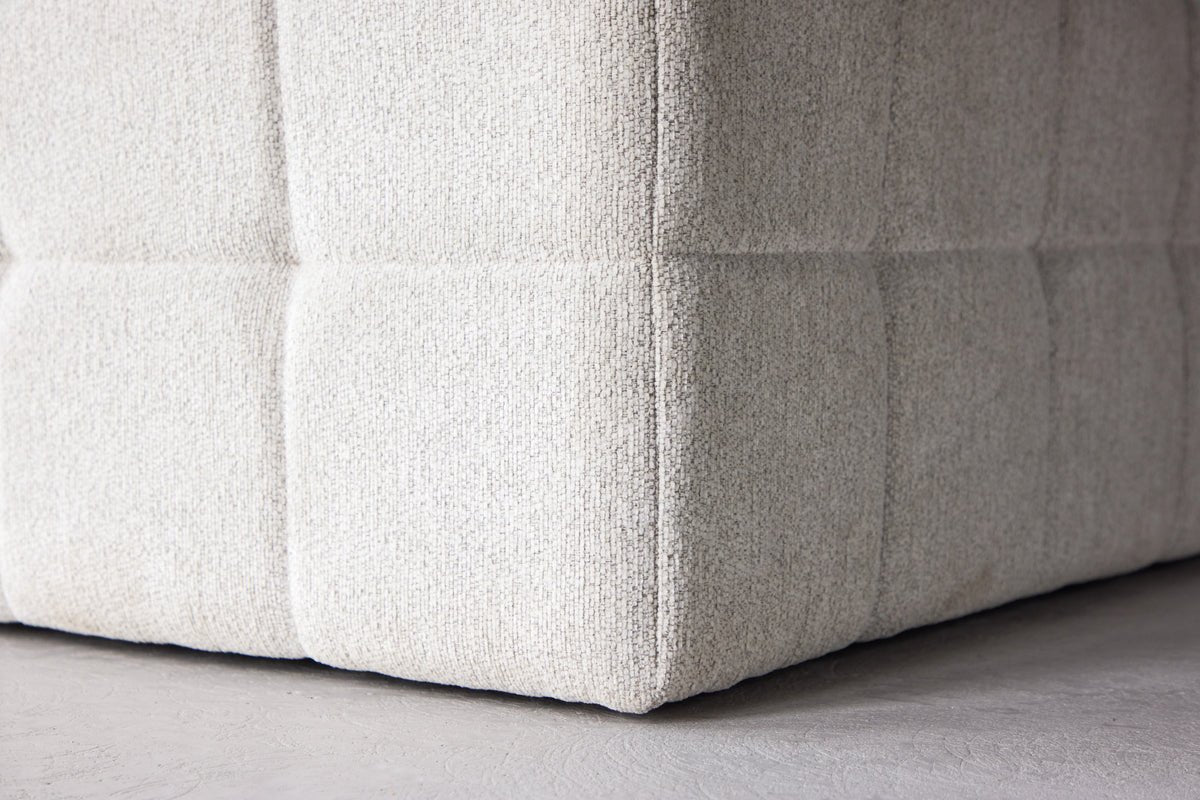 Sessel Marley - mat grousser beige Sëtzfläch