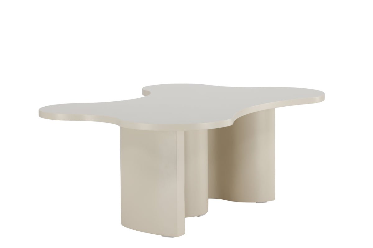 Couchtisch Beno - in Beige mit einzigartigem Design