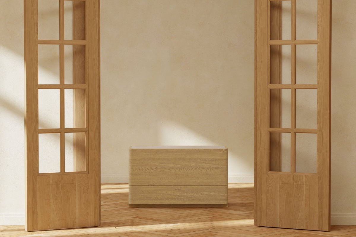 Beistelltisch Cirella - in natürlicher Holzoptik