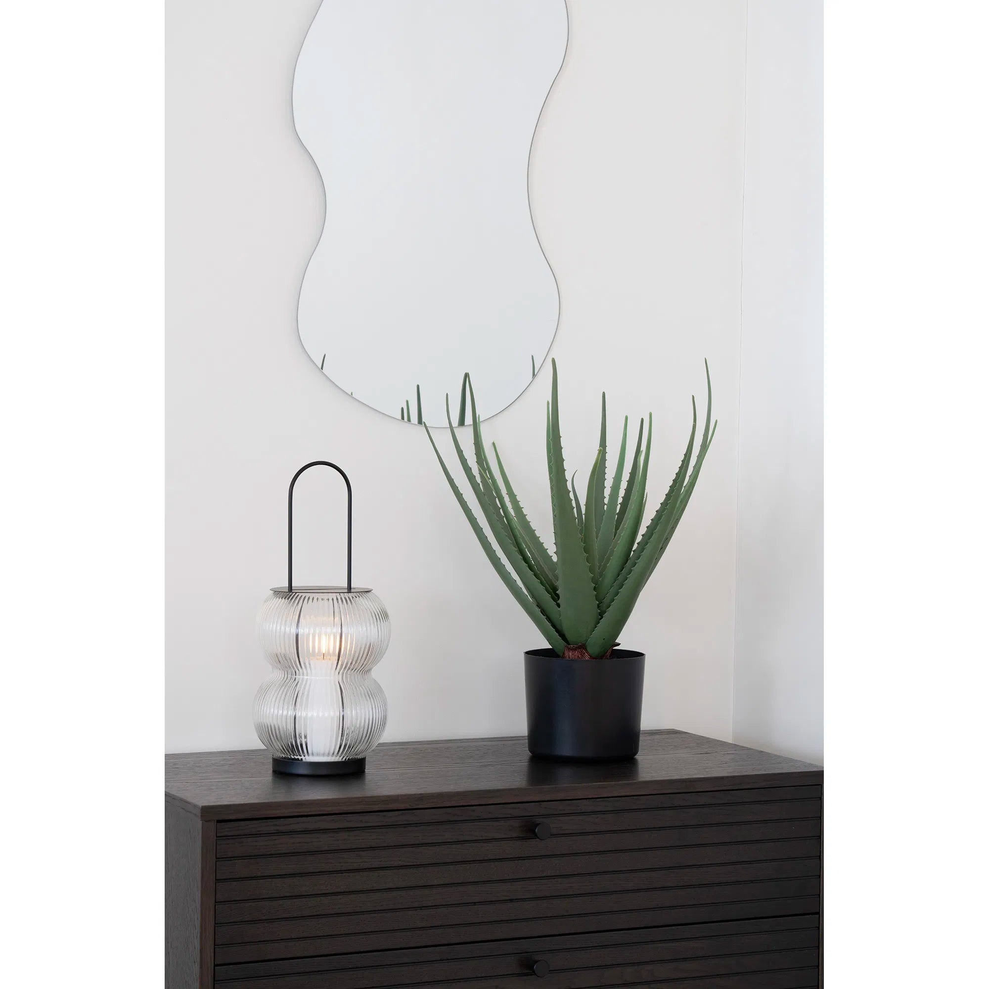 Laterne Aruba Metall/Glas