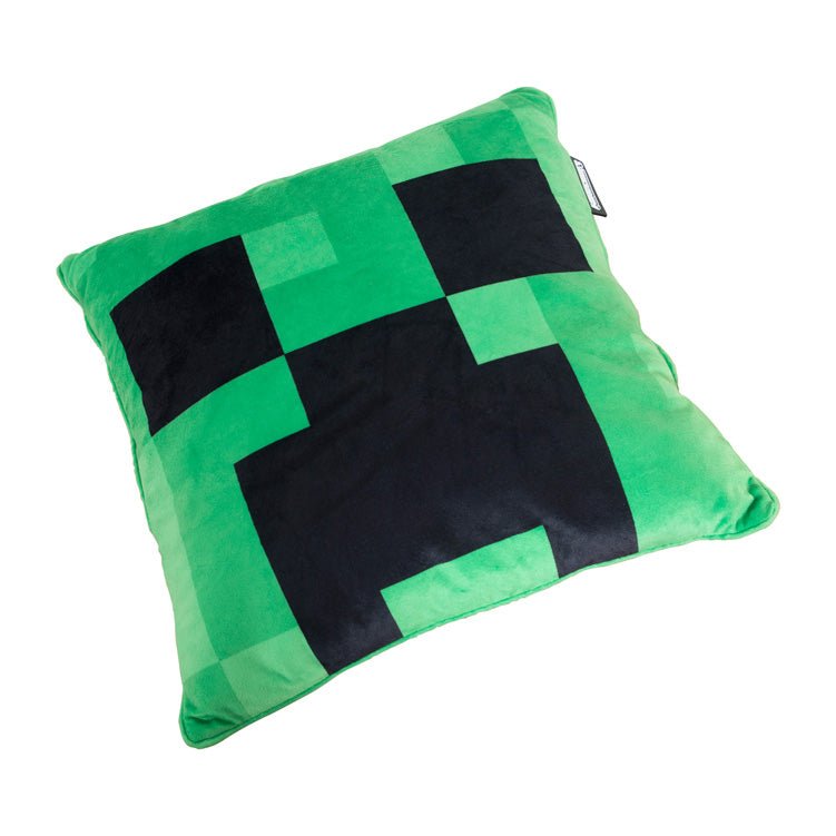 Minecraft Dekokëssen „Creeper Plush“ – mat Fëllung & Samtoptiq