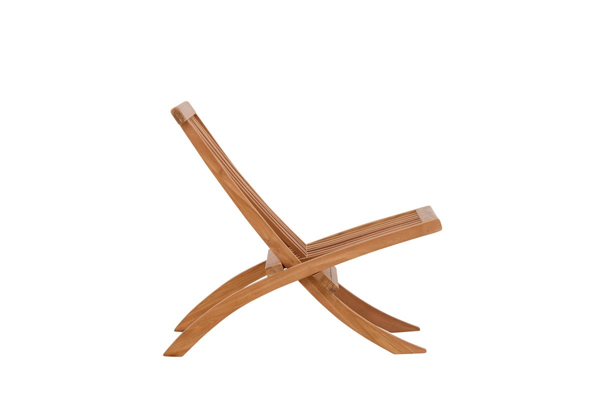 Garteloungesessel June - Aus Teakholz an natierlecher Optik