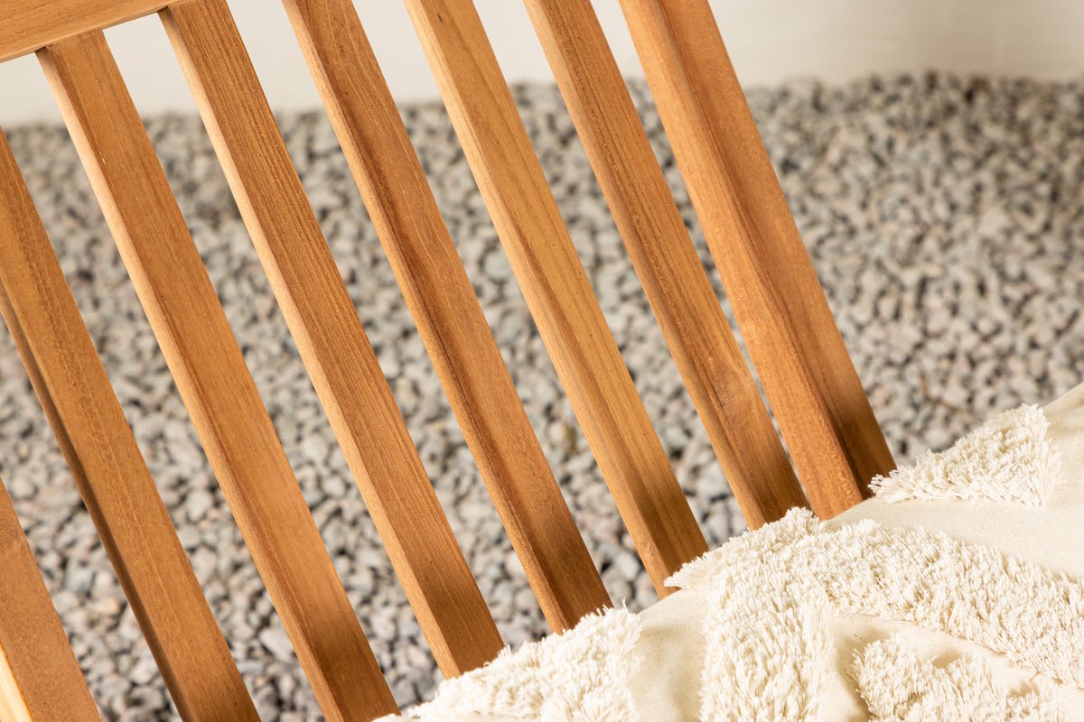 Garteloungesessel June - Aus Teakholz an natierlecher Optik