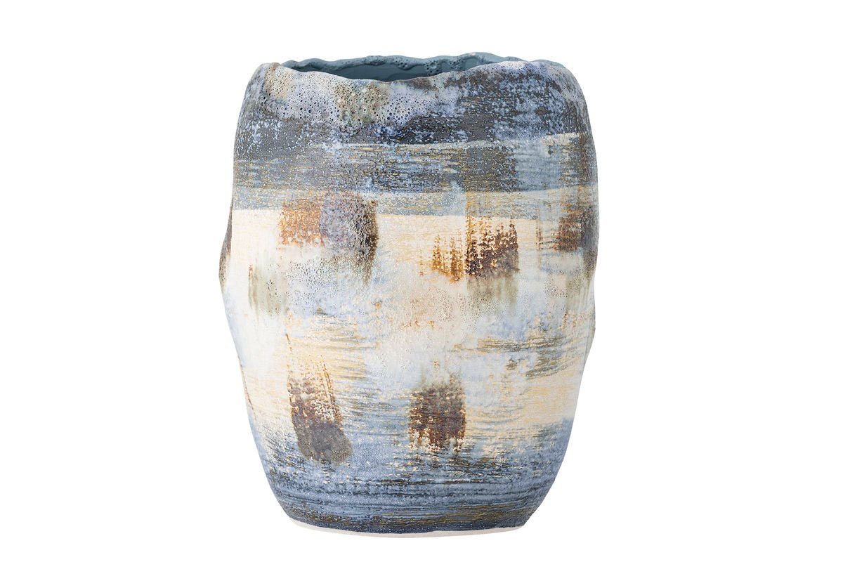 Vas „Blue Nonna“ – aus Steingutt