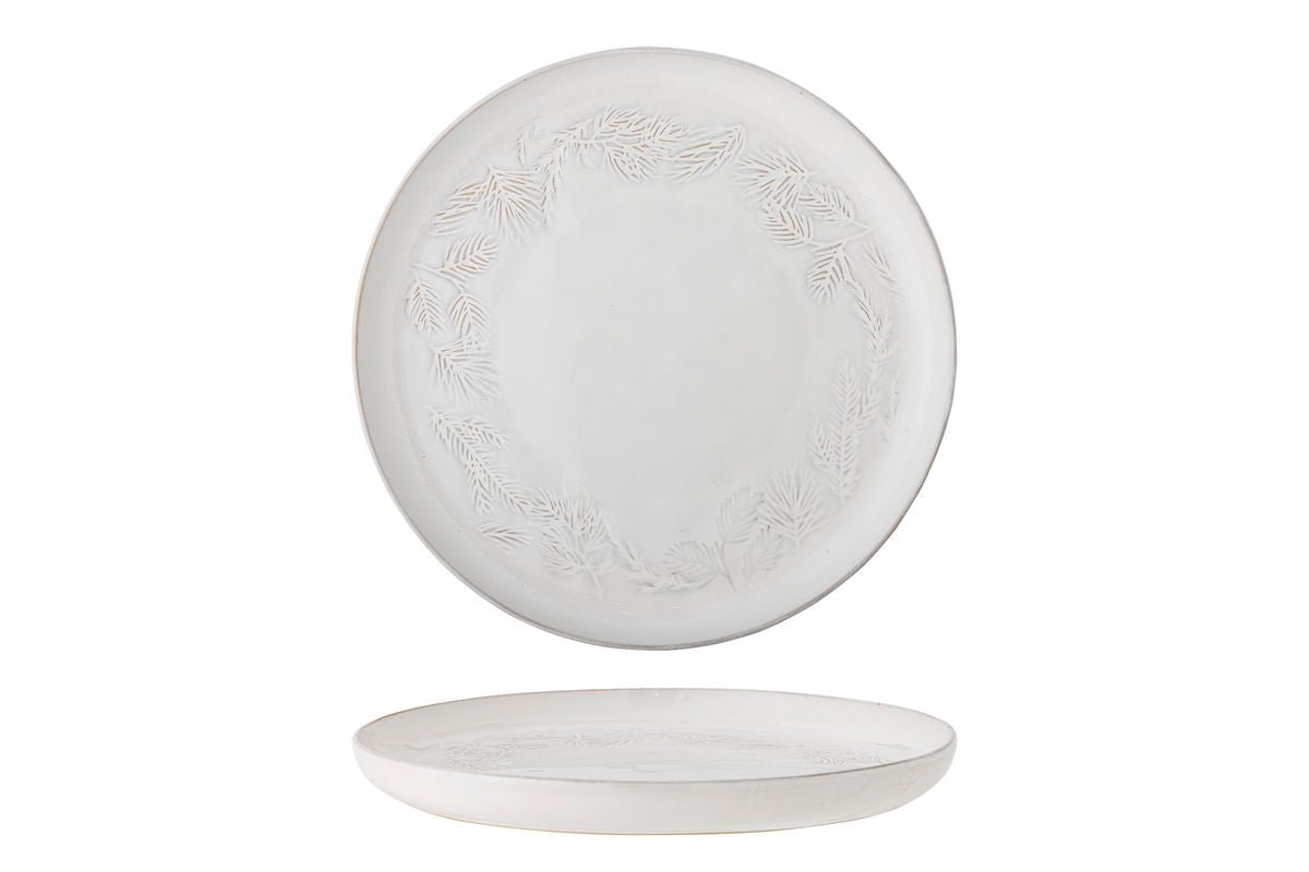 Servierplack Saffi - aus Steingutt hiergestallt