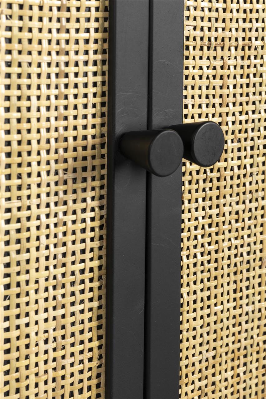 Wandregal Guuji – aus MDF a Schwaarz