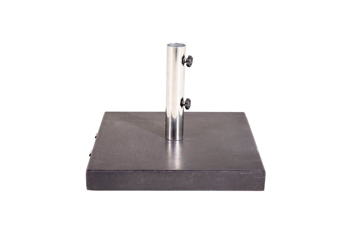 Sonnenschiermstaender Inese - Granit Schiermstaender mat Grëff & Rullen a Gro