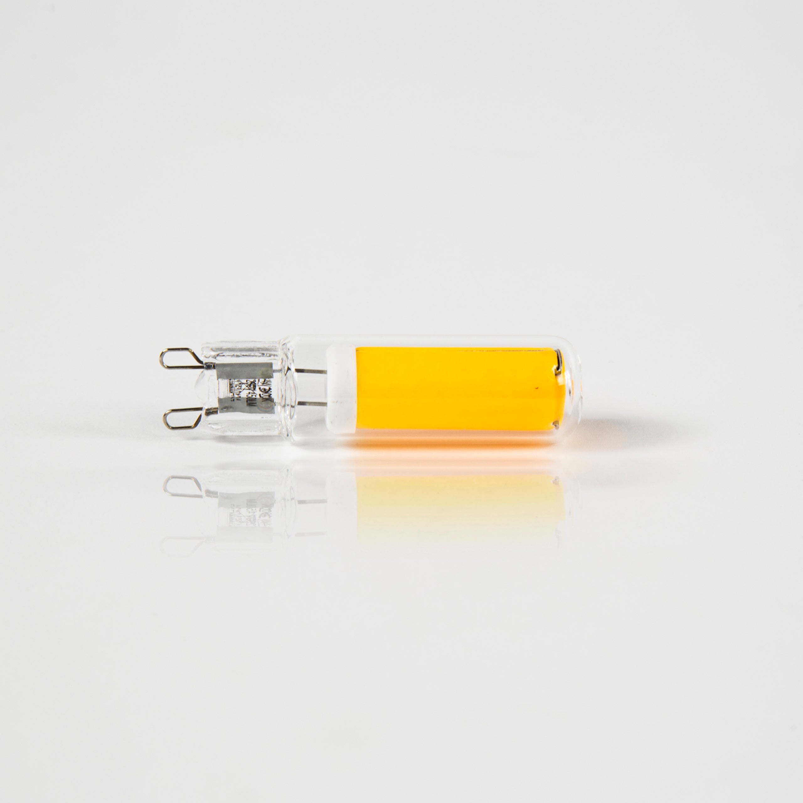 LED-Glühbong Akira – G9 dimmbar mat kloerem Glas