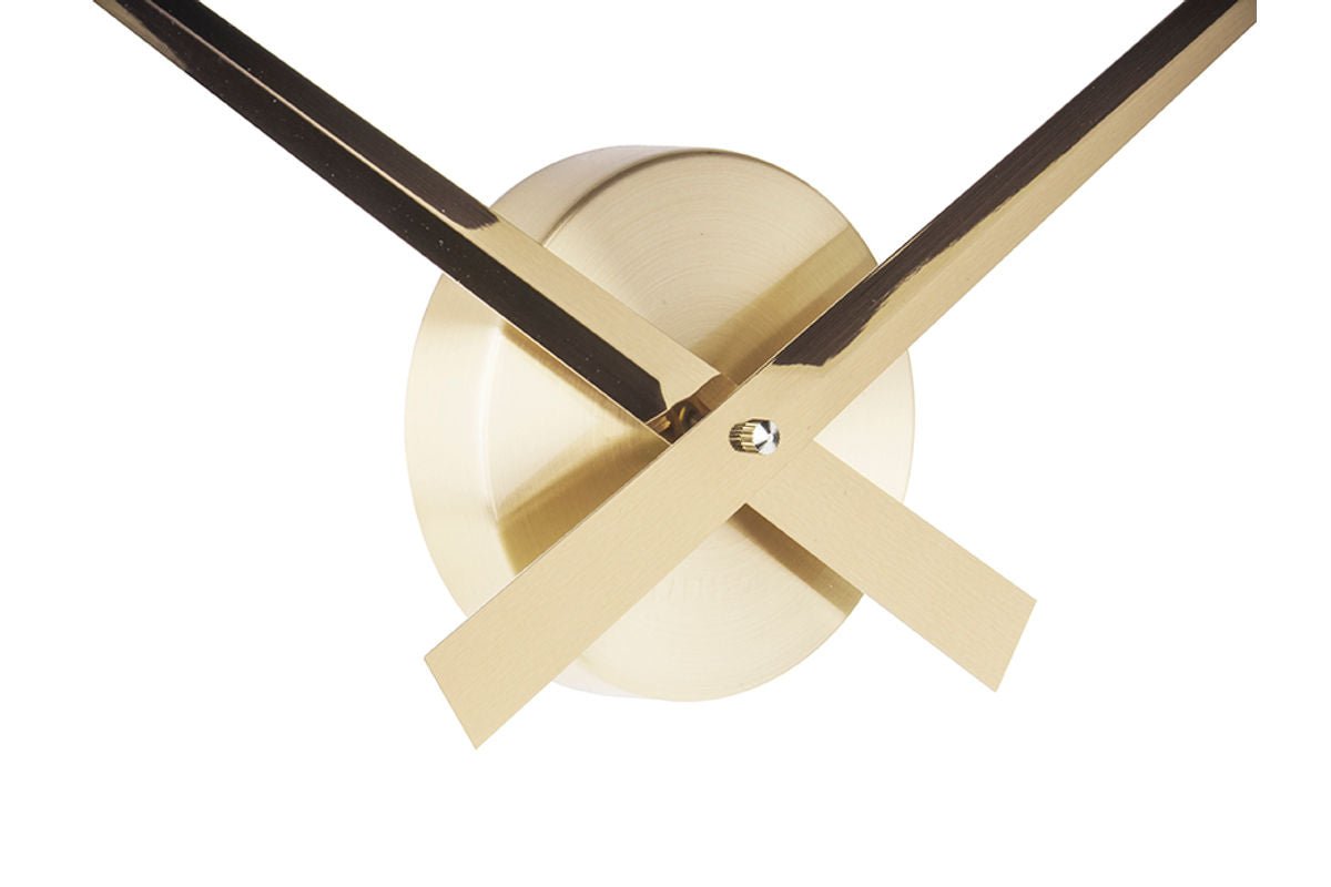 Wanduhr Ozzy – Opent Design a Goldoptik