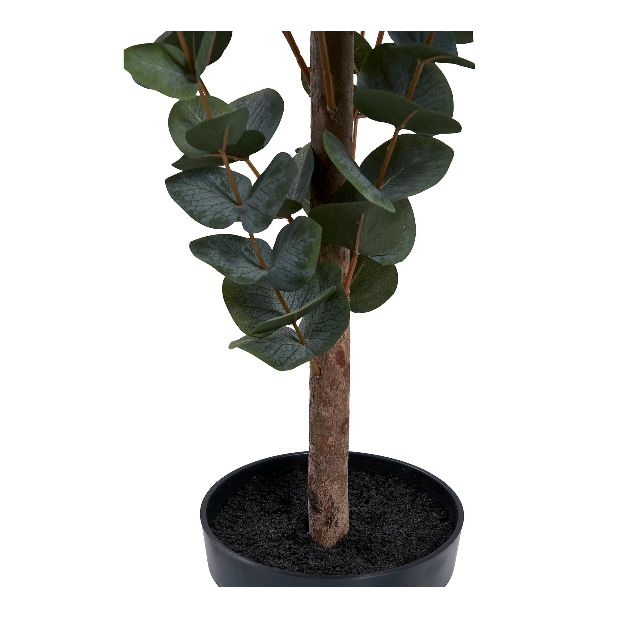 Kënschtlech Eukalyptusplanz – 120 cm elegante Blattdécor fir däi Doheem