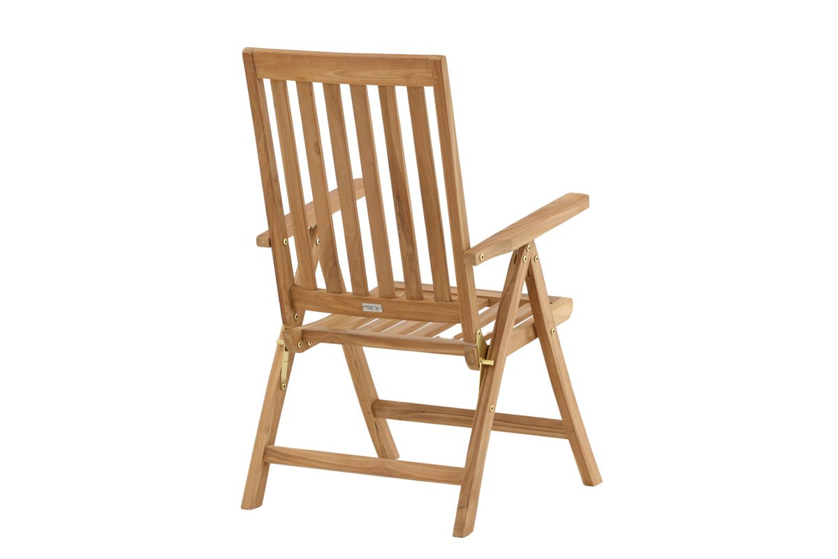 Gaartesëtz Taki - aus Teakholz an natierlecher Optik