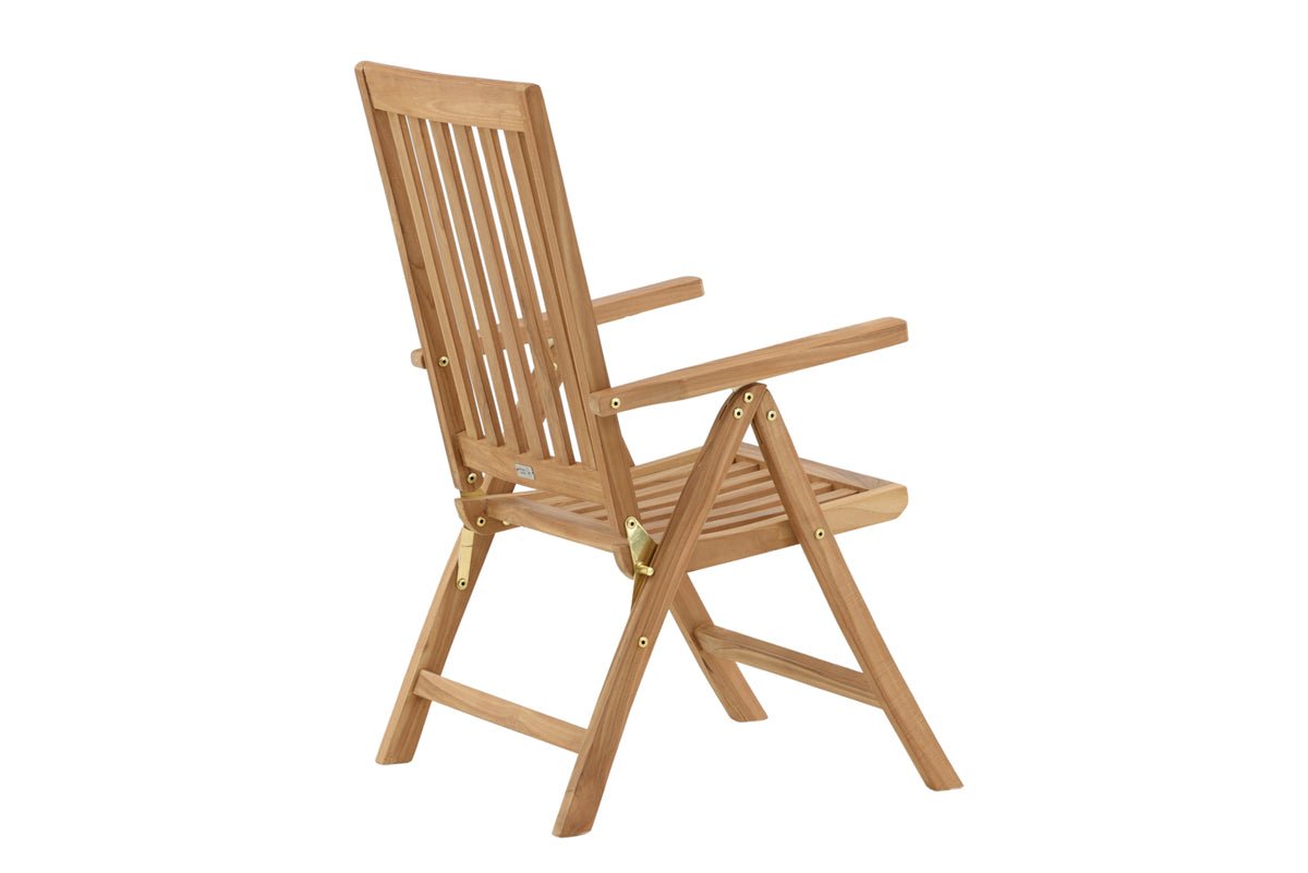 Gaartesëtz Taki - aus Teakholz an natierlecher Optik