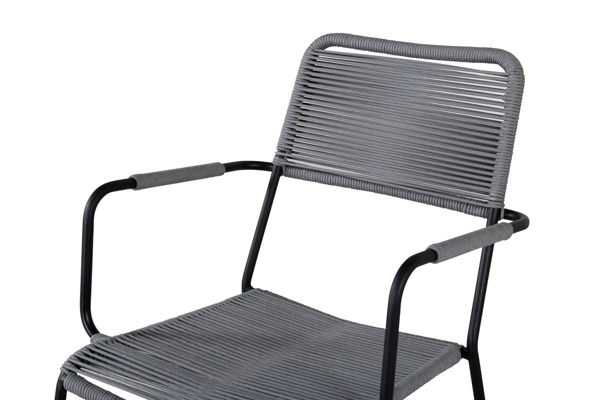 2er Set - Gartenstuhl Marla aus Metall/Polyester