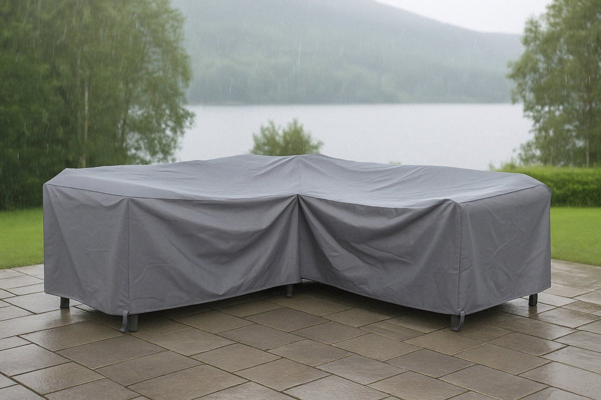 Gartemöbel-Ofdeckung Tarvella – waasserdicht Ofdeckung fir Gartemöbel