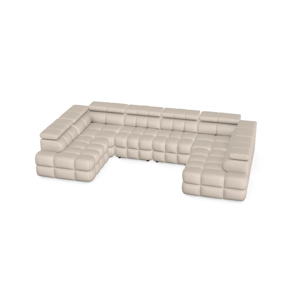 Modulart Sofa Buffalo - Deng Wonschkonfiguratioun 2P2LZ1