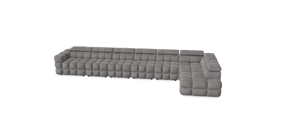Modulares Sofa Buffalo - Däi Wonschkonfiguratioun M_ANUTIU