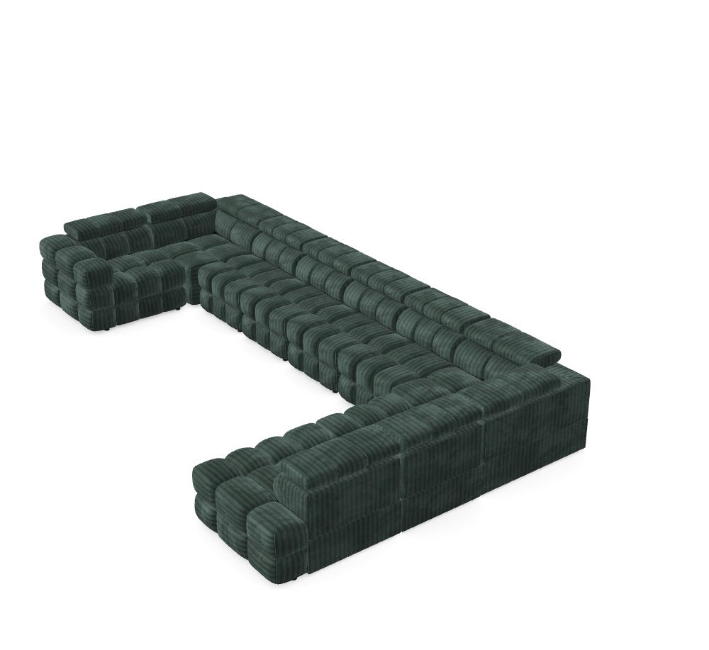 Modulares Sofa Buffalo - Däi Wonschkonfiguratioun M_GWZENR