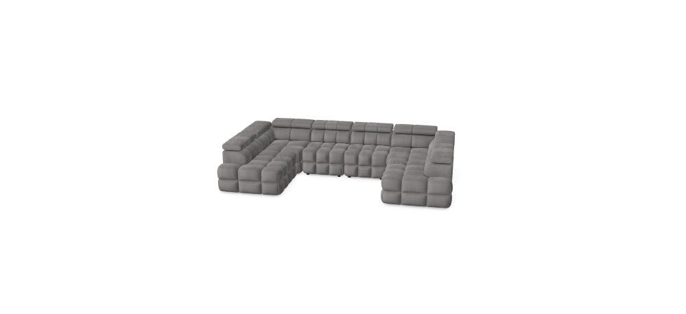 Modulares Sofa Buffalo - Däi Wonschkonfiguratioun M_PP744C