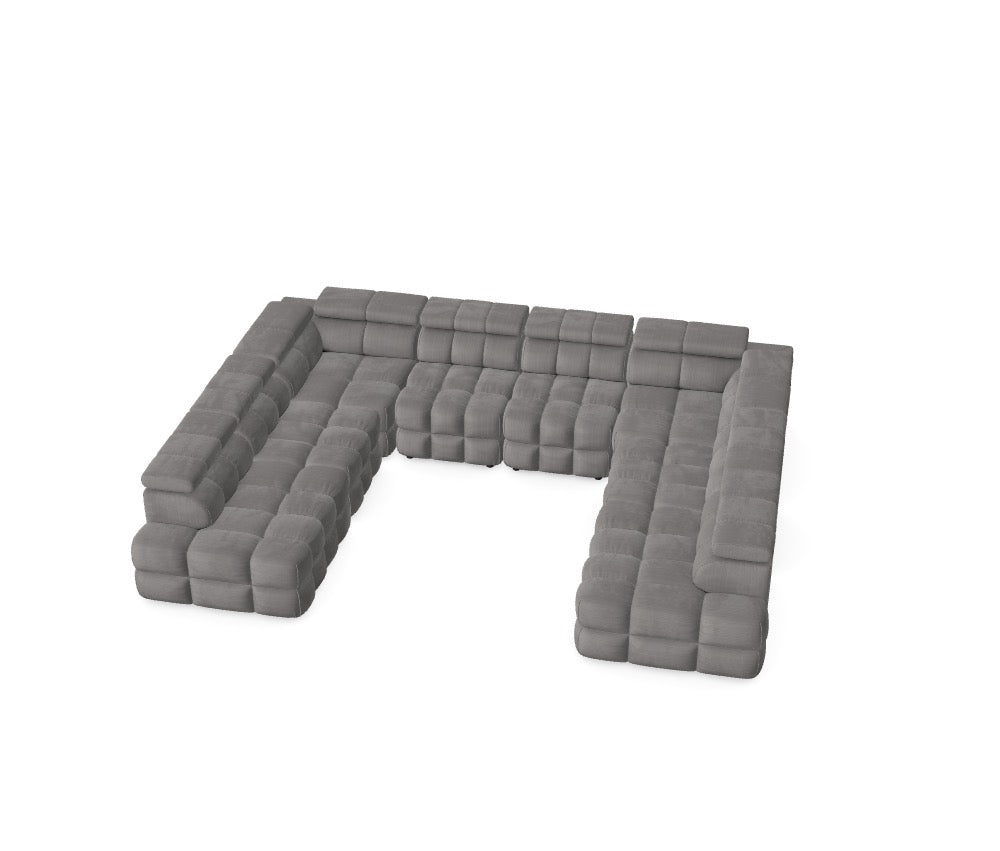 Modulares Sofa Buffalo - Däi Wonschkonfiguratioun M_TZHGOI